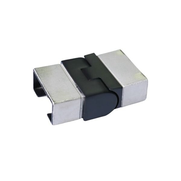 Stainless Square Lines Rail Adjustable Connector Glass Balustrade