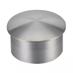 Stainless Steel Deck Fence Post Pipe End Cap For Handrail