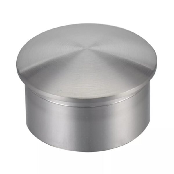 Stainless Steel Deck Fence Post Pipe End Cap For Handrail