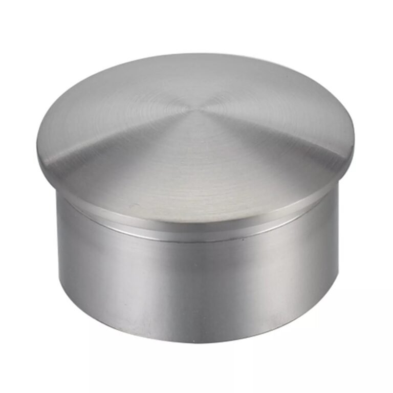 Stainless Steel Deck Fence Post Pipe End Cap For Handrail