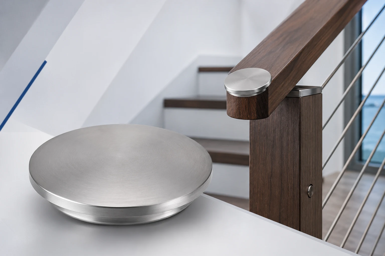 Stainless Steel Handrail End Cap Stainless Steel Handrail End Cap