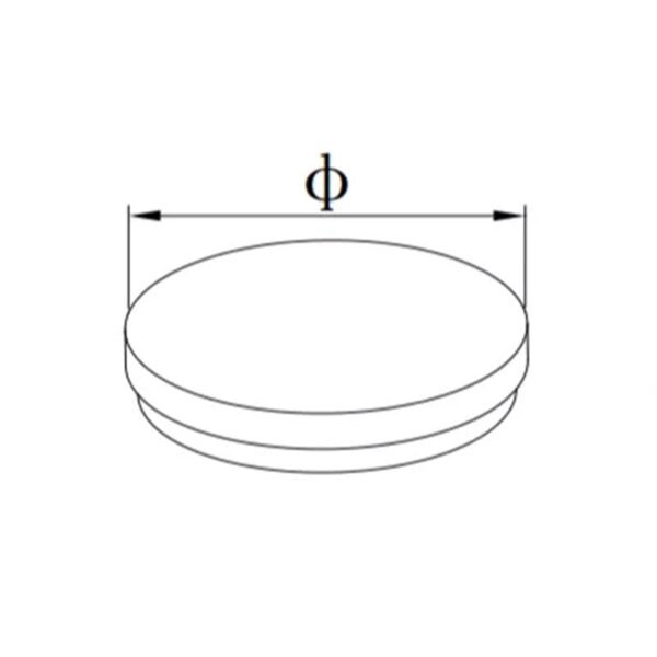 Stainless Steel Railing Pipe Cover Fittings End Cap