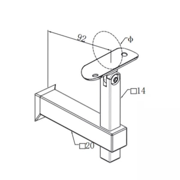 Stainless Steel Square Lines