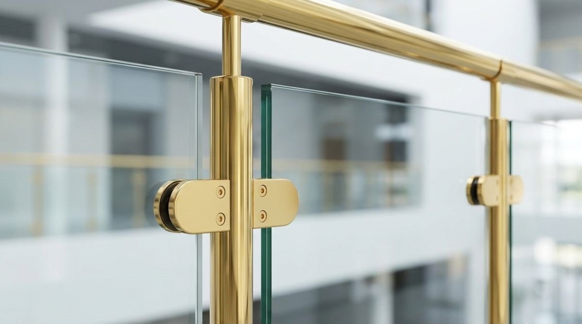 stainless steel glass clamp