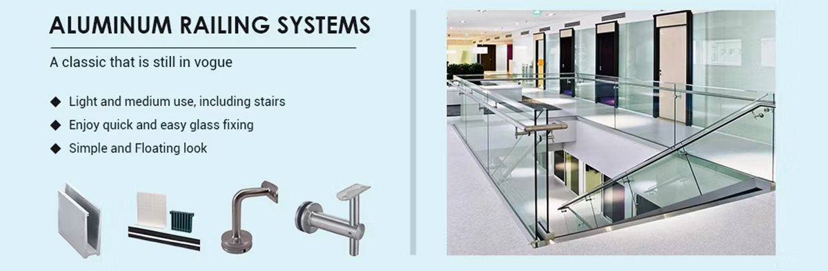 Aluminum Glass Railing System