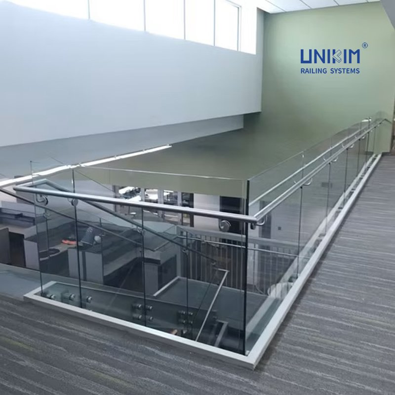 Frameless Stainless Steel Railings for Staircases and Balconie