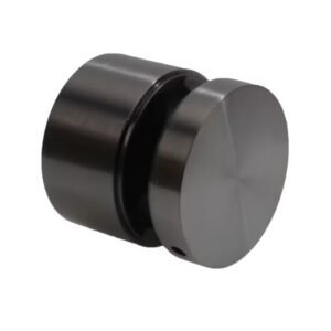 Matte Black Stainless Steel 316/304 Glass Railing Handrail