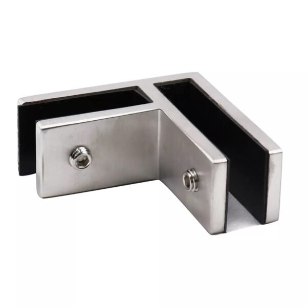 Inox Glass 90 Degree Balustrade Balcony Railing Adjustable Glass Clamp