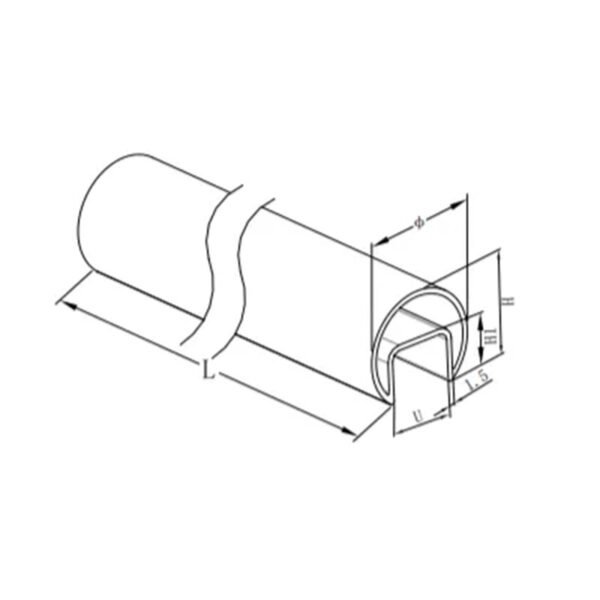 Handrail High Quality Aluminium Round Pipi Tube For Balustrade System