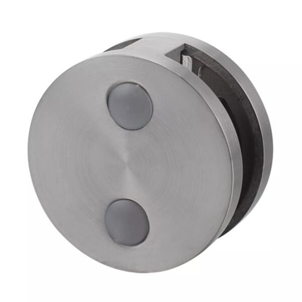 Stainless Steel Glass Circular Handrail Post Bracket Holder Glass Clamp for Balustrade