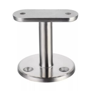 Custom Flat Stainless Steel Handrail End Bracket