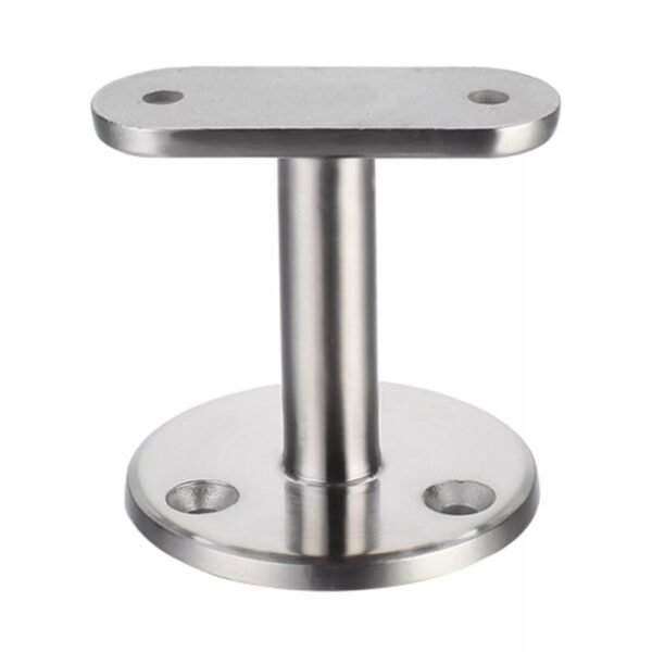 Custom Flat Stainless Steel Handrail End Bracket