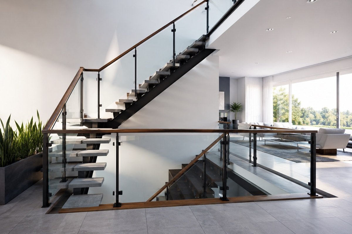 Custom Glass Railing Designs