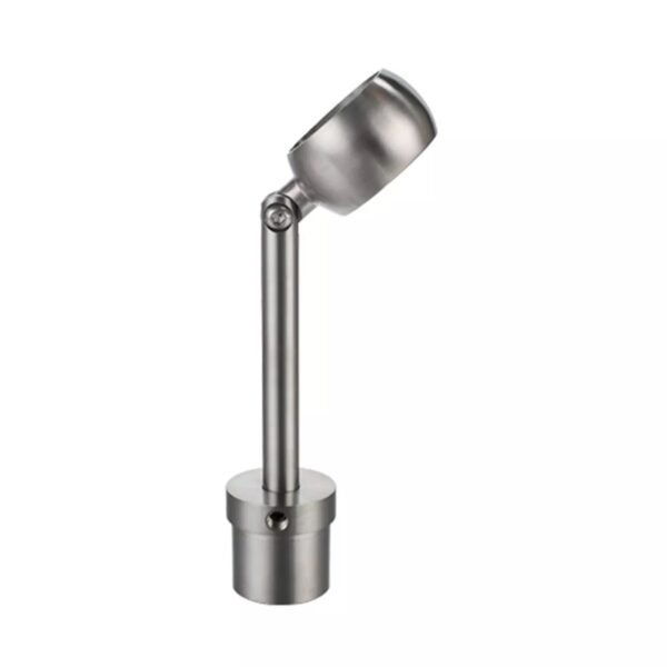 Stair Stainless Steel Square Round Glass Mount Handrail Bracket