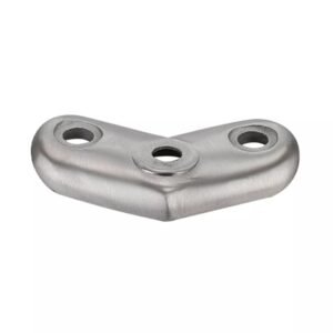 UNIKIM Stainless Steel 135 Degree Glass Connector Railing Fittings Glass Bracket