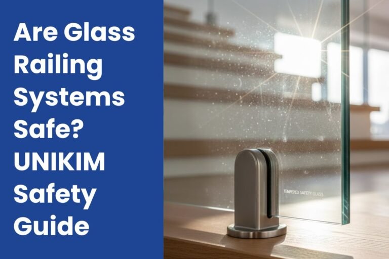 Are Glass Railing Systems Safe? | UNIKIM Safety Guide