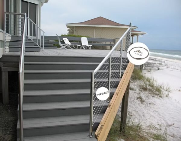 Cable Railing Fence Kit for Stairs Supplier