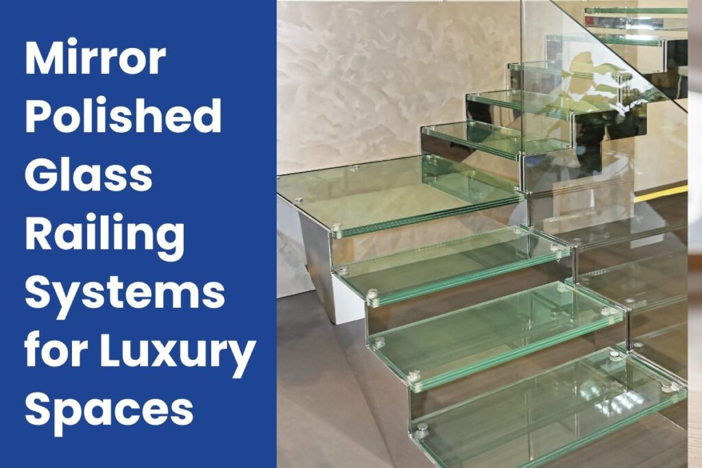Mirror Polished Glass Railing Systems for Luxury Spaces
