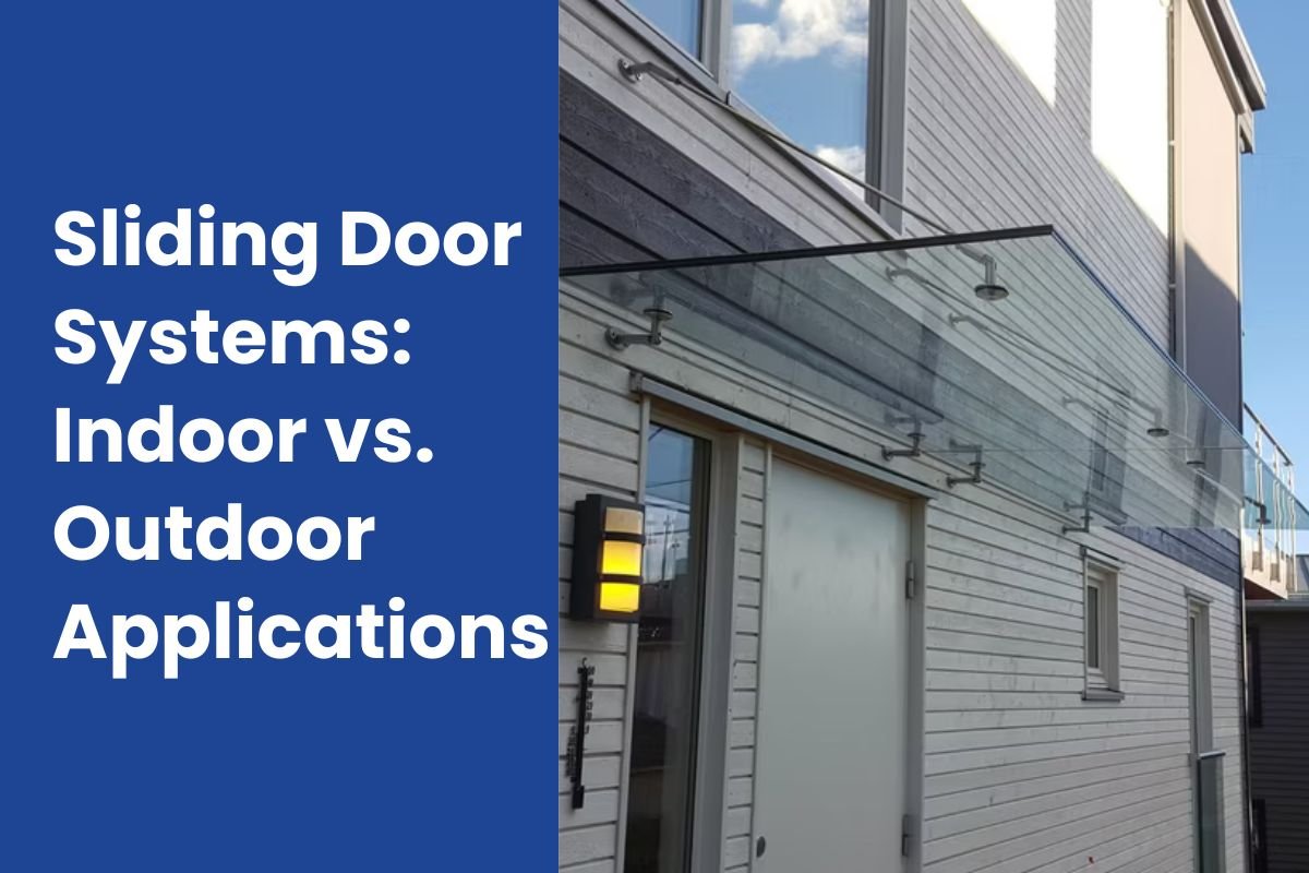 Sliding Door Systems: Indoor vs. Outdoor Applications