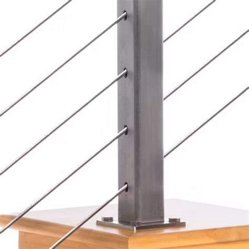 Stainless Steel Deck Cable Railing Kit Wire Staircase Railings