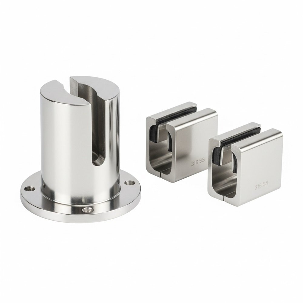 stainless steel glass railing quality materials