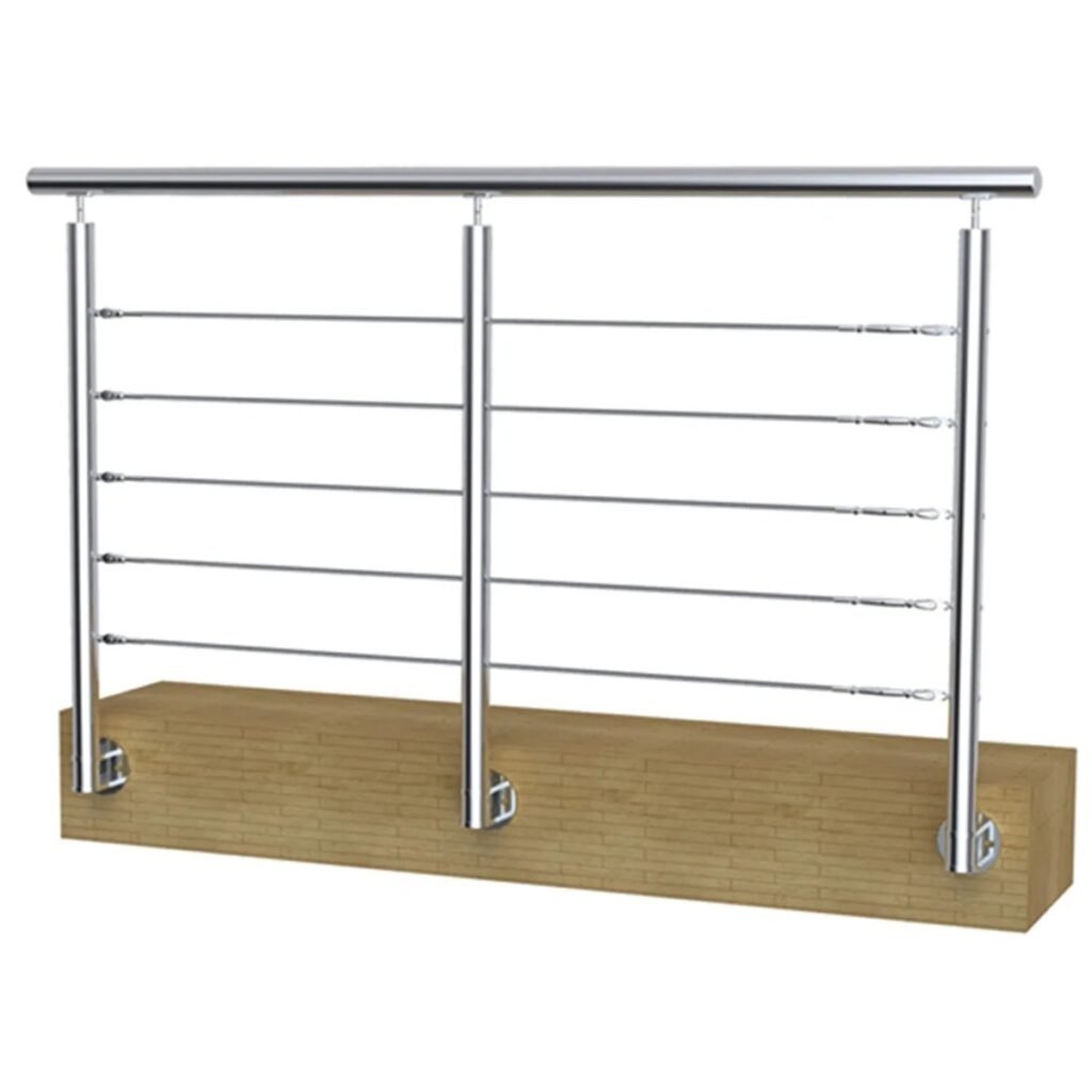 Aluminum Handrail Post Bracket