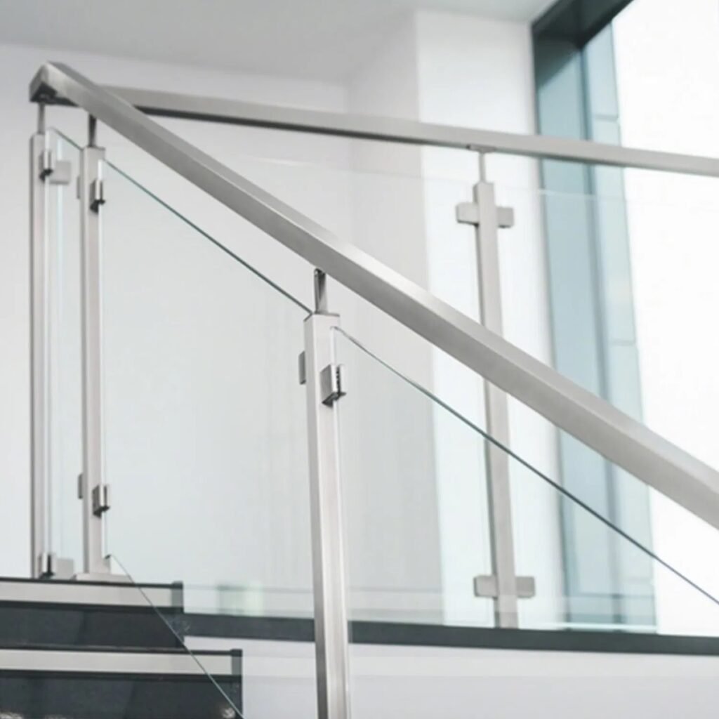 Aluminum Handrail Post Brackets