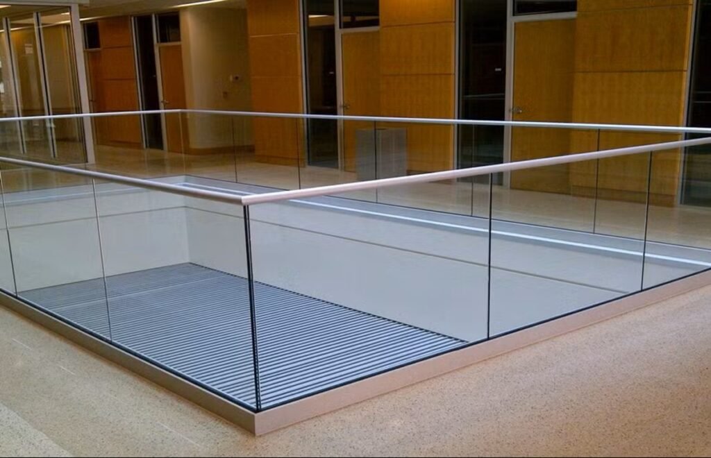 Inox Stainless Steel Glass Staircase Railing