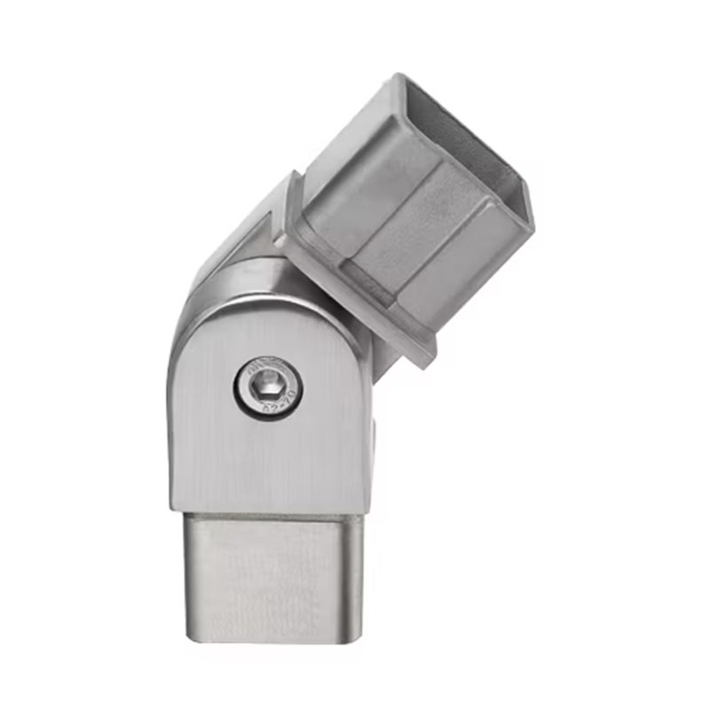 Square Stainless Steel Tube Connectors Fitting for Stair Railing System