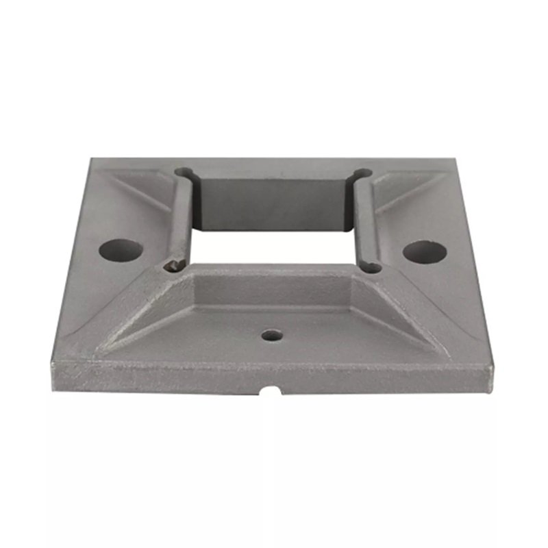 UNIKIM 40mm Stainless Steel Handrail Accessories Deck Post Flange Base Cover for Square Post
