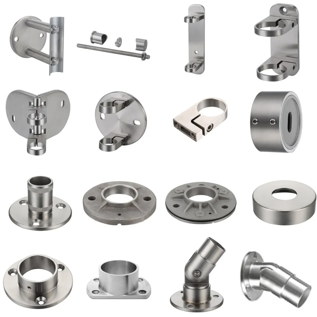 OEM ODM High Quality Stainless Steel Glass Railing Handrail Balustrade Bracket