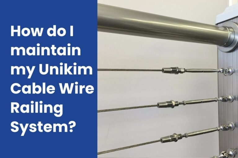 Unikim Cable Wire Railing System