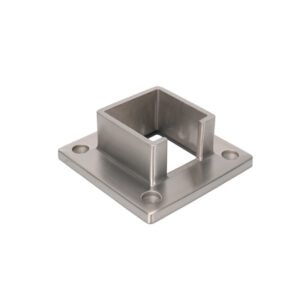 Square Stainless Steel Handrail Base Plate