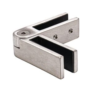 316 Stainless Steel Adjustable Glass Railing Bracket Glass to Glass Clamps