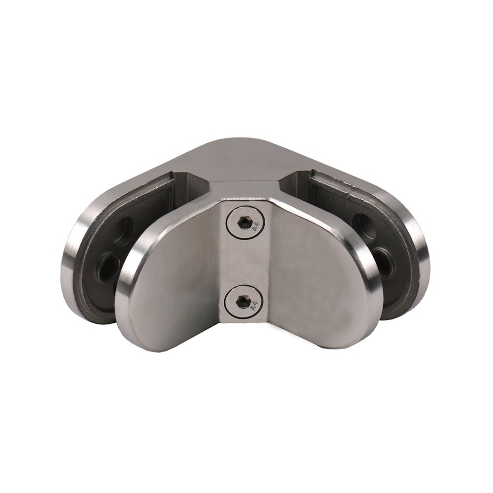 Stainless Mirror Glass to Glass to Wall Clamp