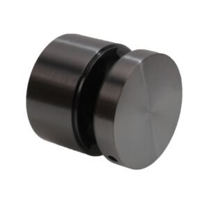 Matte Black Stainless Steel Glass Standoff