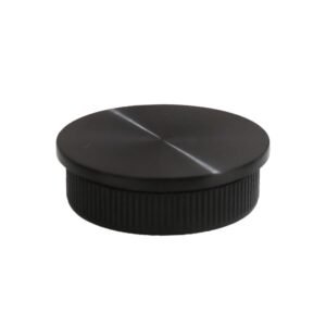 Matte Black Stainless Steel Railing Handrail End Cap