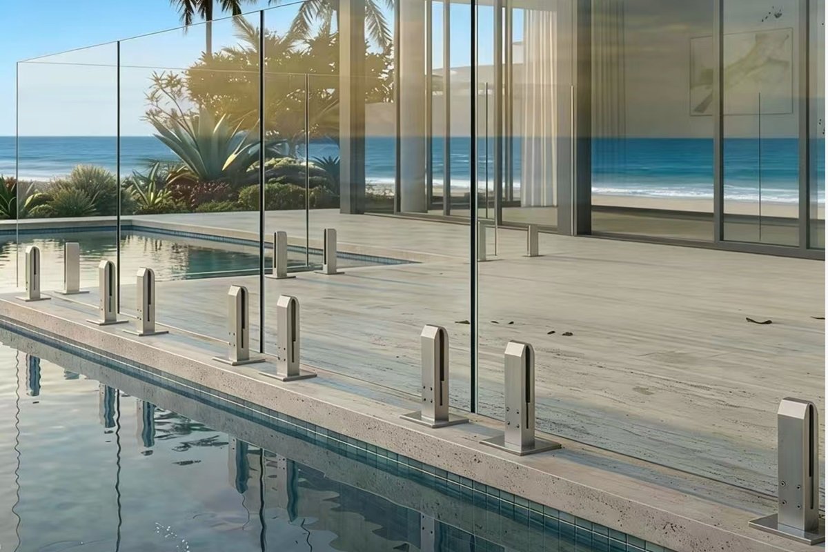 The UNIKIM Pool Fencing Glass Railing Spigots