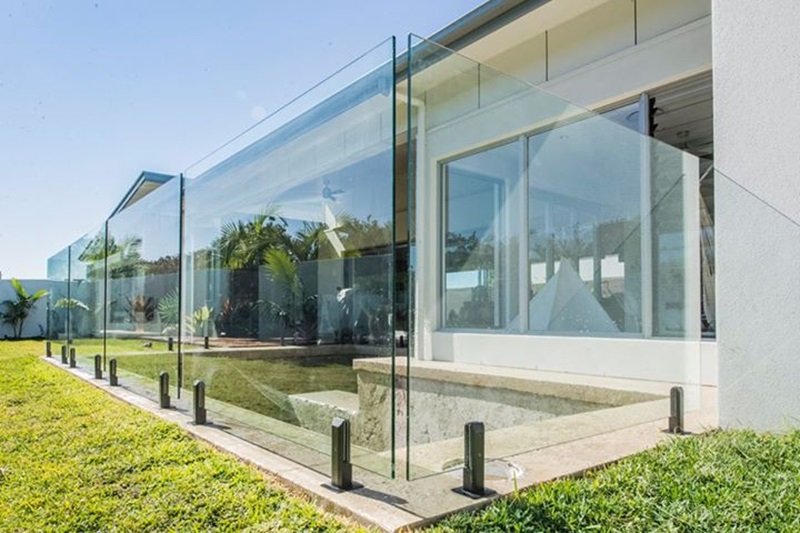 Unikim Matte Black Cable Systems Glass Spigots