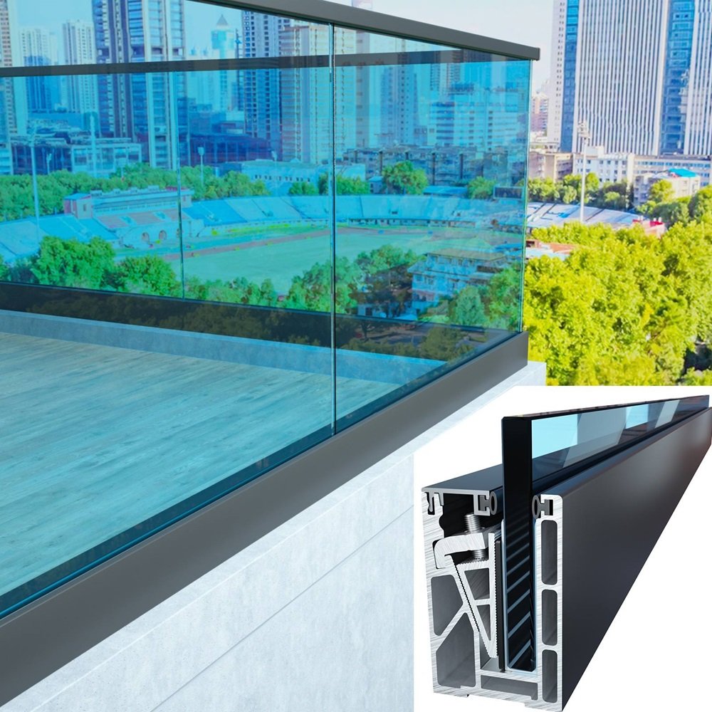 Frameless Glass Railing Systems for Balconies