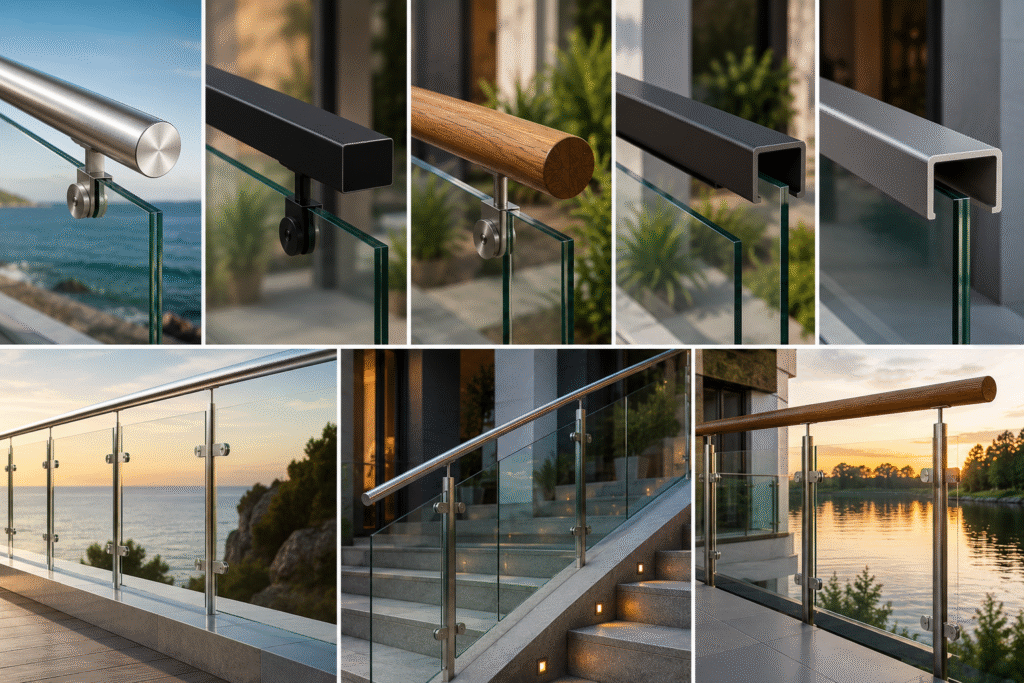 Best Handrail Options for Tempered Glass Railing Systems (2)