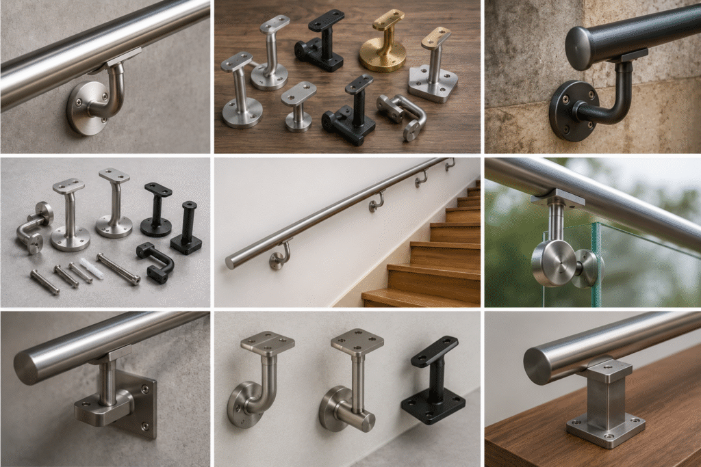 Comparing Popular Handrail Hardware Options
