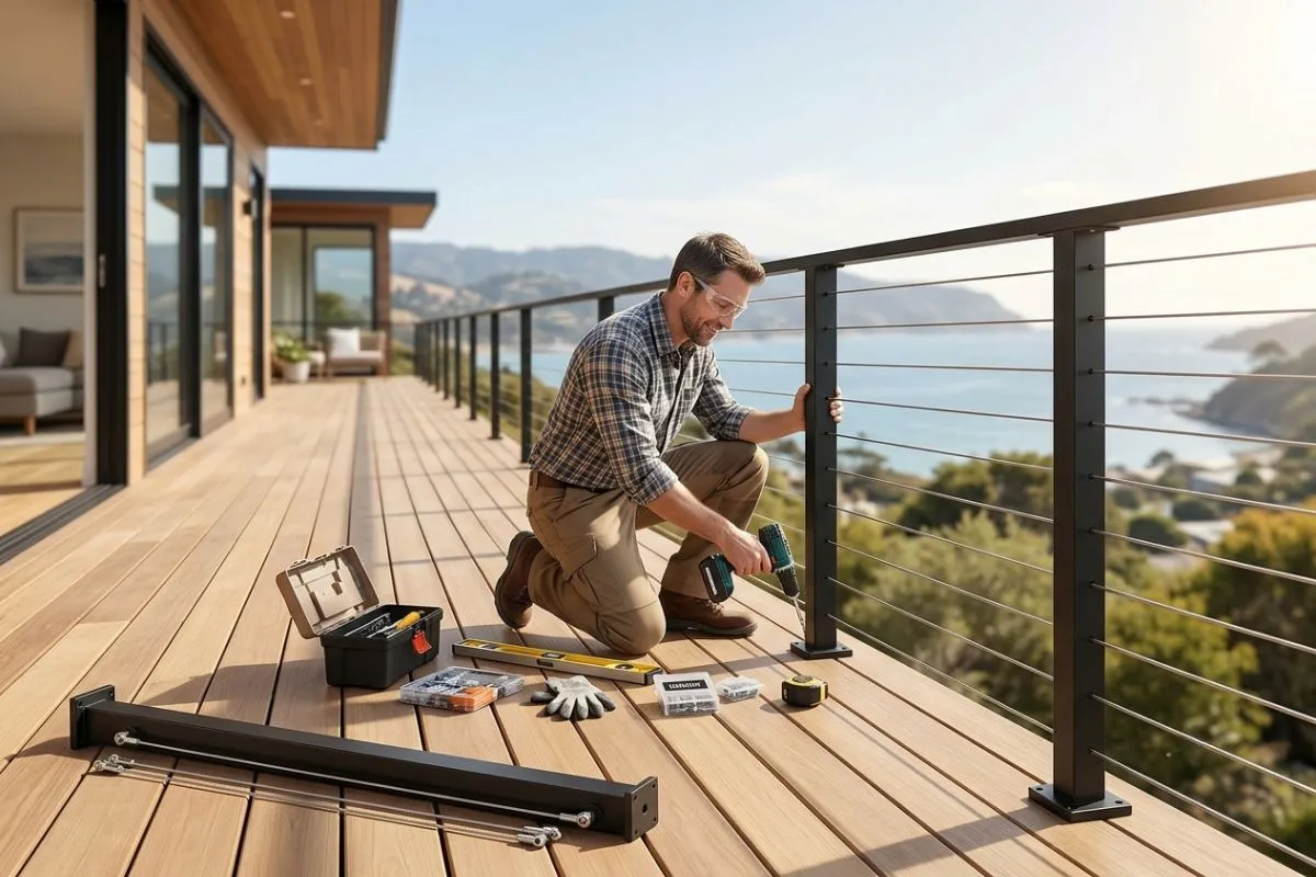DIY Railing Installation Friendly for Homeowners
