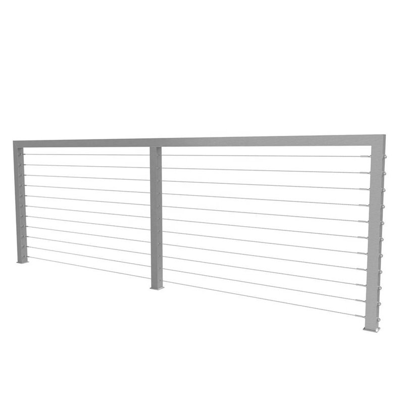 Vertical Interior Cable Railing Fence Kit for Stairs