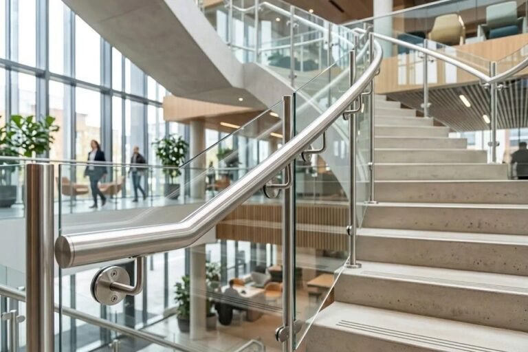 Best SS Handrail Fittings for Commercial Staircases