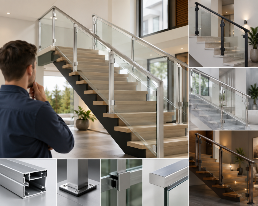 Choosing the Right Aluminum Glass Railing System