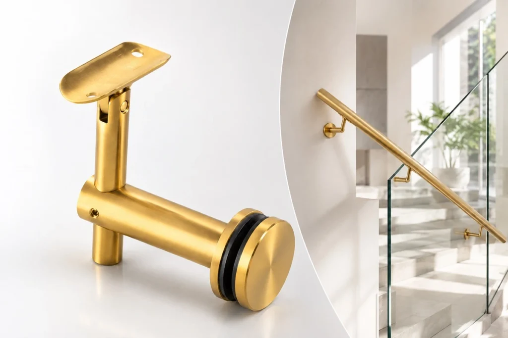 External Stainless Steel Handrail Brackets