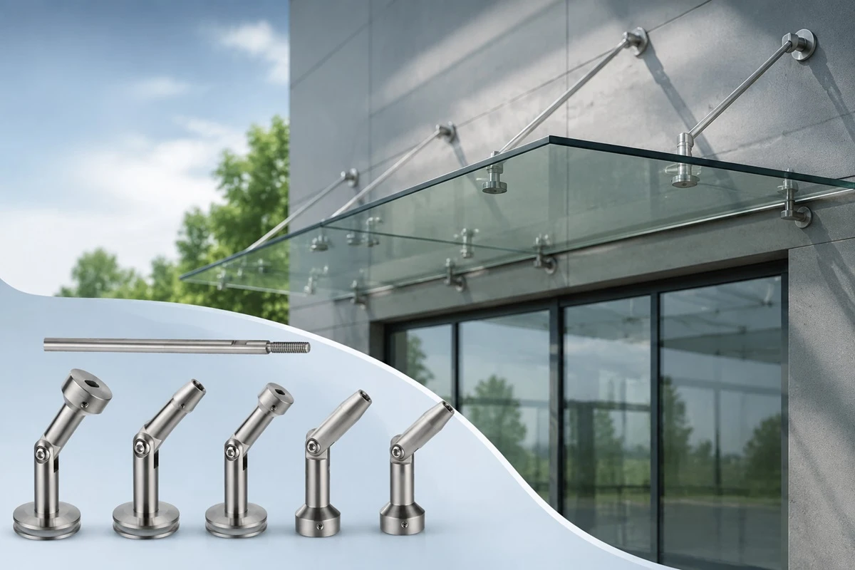Glass Canopy System for Buildings