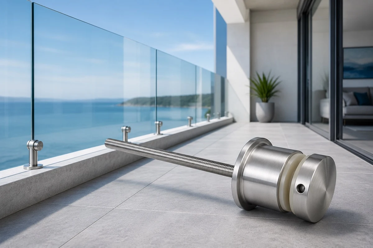 Stainless Steel Glass Railing Standoff Hardware Stainless Steel Glass Railing Standoff Hardware
