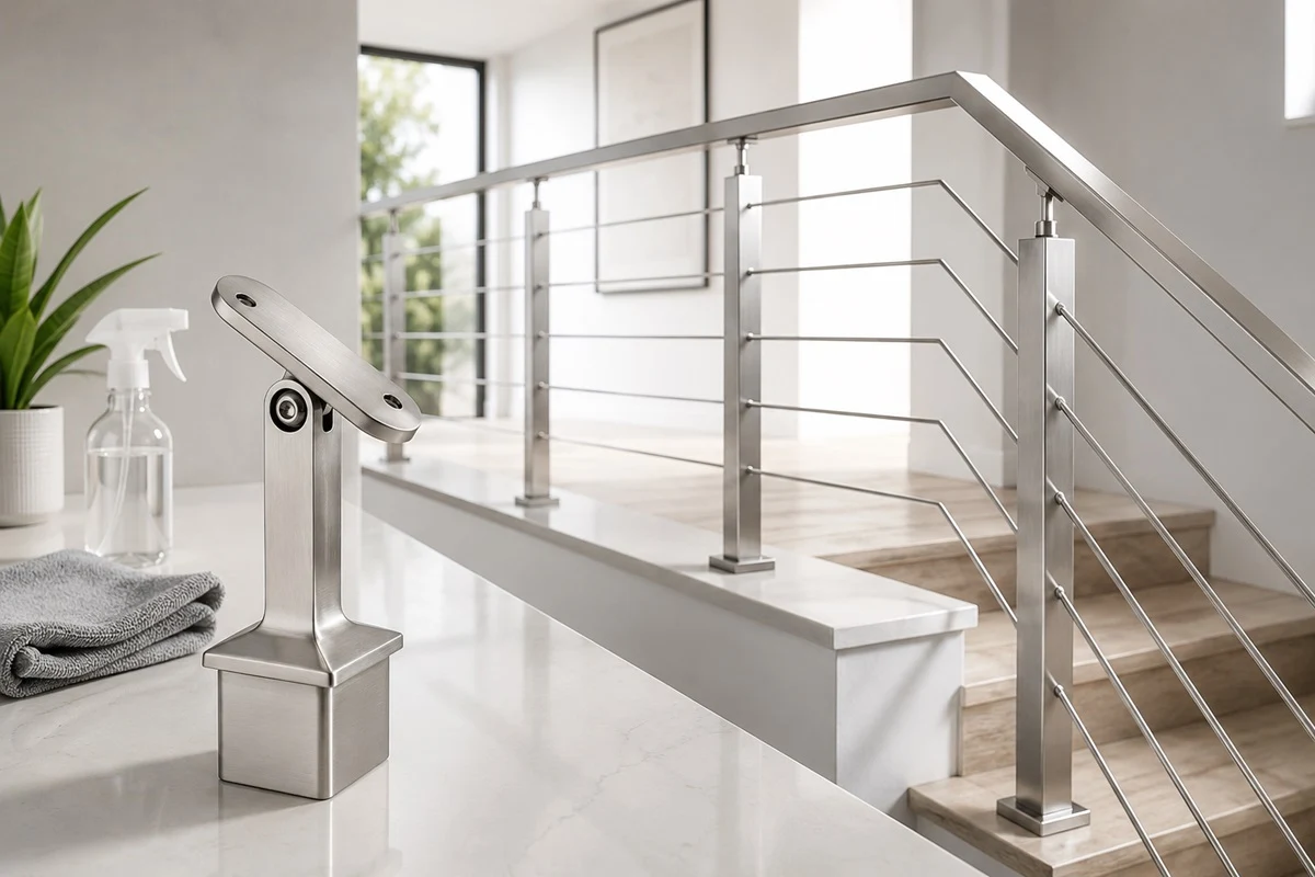 Stainless Steel Square Line Railings